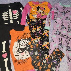 Girls Halloween Clothing & PJ Bundle – Size 4/5